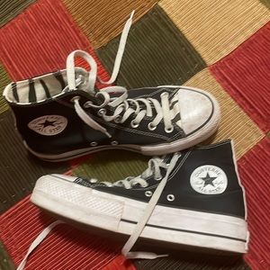 custom high top platform converse